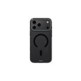 Youngkit İphone 17 Pro Max Uyumlu Kılıf M-Safe Özellikli Şeffaf Crystal Shield Serisi Kapak Siyah