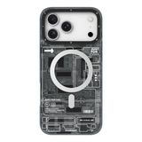 Youngkit İphone 17 Pro Max Uyumlu Kılıf M-Safeli Kamera Denetim Butonlu Technology Seri Kapak Siyah
