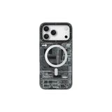Youngkit İphone 17 Pro Uyumlu Kılıf M-Safeli Kamera Denetim Butonlu Technology Serisi Kapak Siyah