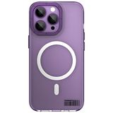 Youngkit Ll005 Coloured Glaze iPhone 14 Pro Mor Sert Silikon Kılıf