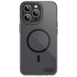 Youngkit Ll007 Coloured Glaze iPhone 14 Pro Siyah Sert Silikon Kılıf