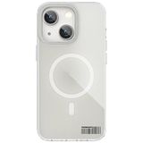 Youngkit Ll008 Coloured Glaze iPhone 14 Beyaz Sert Silikon Kılıf