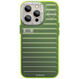 Youngkit Ss002 iPhone 13 Pro Max Sert Silikon Yeşil Kılıf