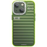 Youngkit Ss002 iPhone 13 Yeşil Sert Silikon Kılıf