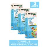 YouPlus Kids Omega 3 3x150 ml Şurup Balık Yağı