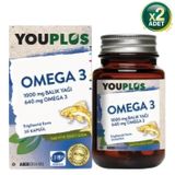 YouPlus Omega 3 2x30 Kapsül Balık Yağı
