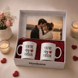 Youre My Person – Kişiye Özel A5 Puzzle & Çift Kupa Hediye Seti