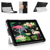 Youtec Microsoft Surface Pro 7 Plus/Pro 7/Pro 6/Pro 5/Pro 4 için Kılıf, Surface Pro Kalem Tutuculu Koruyucu Kılıf + El Kayışı+Omuz Askısı Surface Pro 7 Plus/7/6/5/4 için Tip Kapak ile Uyumlu