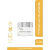 Youth & Glam Beyaz Kil Maskesi 50 ml Tüm Cilt Tipleri için Gözenek Sıkılaştırıcı Etki