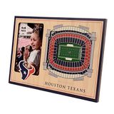 YouTheFan NFL Houston Texans 3D StadyumuViews Resim Çerçevesi