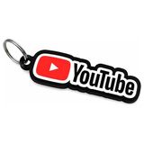 YouTube Tasarımlı Anahtarlık | Sert Plastik Dayanıklı Anahtarlık | Modern Şık Aksesuar