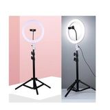 Youtuber Led Işıklı Tripod Selfie Makyaj Ring Light 10 Inç Halka