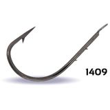 Youvella 1409 Tırnaklı Olta İğnesi 100'lü Kutu Black Nikel 1/0