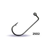 Youvella 2502 Delikli Uzun 100'lü Kutu Black Nikel Jig Head İğnesi
