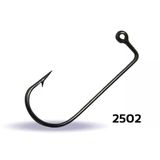 Youvella 2502 Jig Head İğnesi Delikli Uzun 100Lü Kutu Black Nikel Standart 2-0