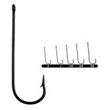 Youvella Delikli Uzun Black Nikel Olta İğnesi Black Nickel-NO:1/0