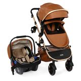 Yoyko Capsule Egg Travel Sistem Bebek Arabası Beyaz Silver