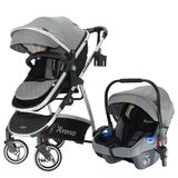 Yoyko City Seyahat Sistem 3 İn 1 Gri Silver Bebek Arabası