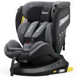 Yoyko Rich İ-size Alarmlı Dönebilir Yatabilir 0-36 Kg Oto Koltuğu gri