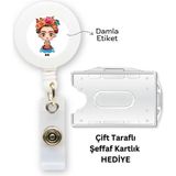 Yoyo Frida Yaka Kartlığı Yatay Dikey Kart Koruyucu