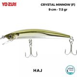 Yozuri Crystal Minnow F 1123 HAJ 9 cm 7.5 gr Sahte Balık