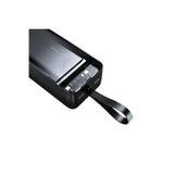 YP44 50.000 mAh Dijital Göstergeli USB3.0 PD Hızlı Şarj Powerbank - Siyah 376008