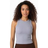 Ypc Kadın Pamuklu Kaşkorse Sıfır Kol Atlet BODY(1615) - Mavi - S - M