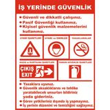 Yr Yıldırım Iş Yerinde Güvenlik Ikaz Levhası