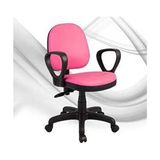YRN Ofis Ofis Sekreter Koltuğu Büro Çalişma Sandalyesi - Pembe