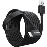 YRXVW Oculus Quest 2/Pro için Bağlantı Kablosu 10FT, Pc Oyunu ile Uyumlu Şarj Kablosu, Yüksek Hızlı Veri Aktarım Kablosu, VR Oculus Quest Kulaklıklar için USB 3.2 A'dan C'ye Şarj Kablosu