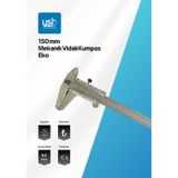 YSB 150 mm Standart Seri Mekanik Vidalı Kumpas - Ekonomik ve Dayanıklı