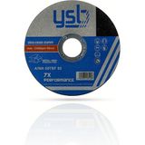 Ysb Inox Metal Kesici Taş 115x1.0x22.23 10 Adet - Siyah
