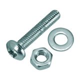 Ysb M3X25MM Vida , Somun ve Pul Takım x 10 Takım (RF133) - Gri