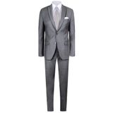 YSF Erkek Gri Regular Fit Takım Elbise