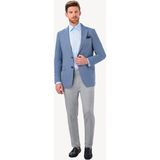 Ysf Erkek İndigo Mavi Spor Keten Ceket - İndigo - Mavi - 48 - 4 Drop