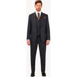 Ysf Erkek Kahverengi Regular Fit Sivri Yaka Yelekli Takım Elbise - 48 / 6 - 6 Drop