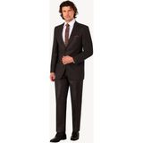 Ysf Erkek Kahverengi Regular Fit Takım Elbise - 50 - 6