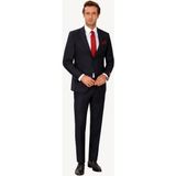 Ysf Erkek Lacivert Çift Yırtmaç Regular Fit Takım Elbise - 48 / 8 - 4 Drop