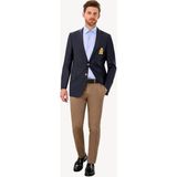 Ysf Erkek Lacivert Klasik Yünlü Blazer Ceket - 60 - 4 Drop