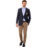 Ysf Erkek Lacivert Klasik Yünlü Blazer Ceket - 64 / 4 - 4 Drop