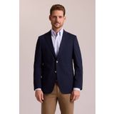 Ysf Erkek Lacivert Regular Fit Mono Yaka Likralı Blazer Ceket
