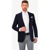 Ysf Erkek Lacivert Regular Fit Yünlü Blazer Ceket - 56 - 6
