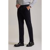 Ysf Erkek Siyah Regular Fit Yan Cepli Kot Pantolon - 50