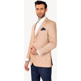 Ysf Erkek Somon Ekose Keten Klasik Spor Ceket - 50 - 4 Drop