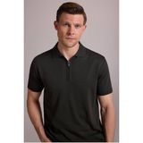 Ysf Erkek Yeşil Regular Fit Polo Yaka Fermuarlı Triko Tişört - 2XL