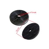 Ysf Teka İle Uyumlu Aspiratör Karbon Filtresi 16cm / 160mm - 4 Tırnaklı