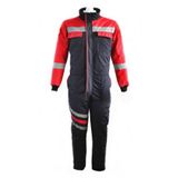 Ysf WorkWear İş Market Su Iticili Rüzgar Geçirmez Elyaf Takviyeli Lacivert Soğuk Hava Motorcu Tulumu