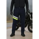 Ysf WorkWear İş Market Su Rüzgar Geçirmez Elyaf Takviyeli Lacivert Soğuk Hava Motorcu Pantolonu