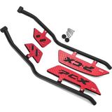 Ysgmotoparts Honda Pcx 125 2025-2026 Koruma Demiri Basamak Paspas Seti Metal Modifiye Kırmızı Renk