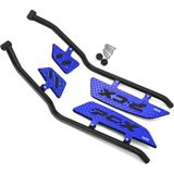 Ysgmotoparts Honda Pcx 125 2025-2026 Koruma Demiri Basamak Paspas Seti Metal Modifiye Mavi Renk